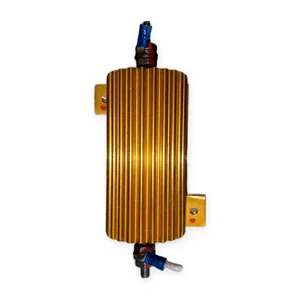 25 Ohm 5% 100W Aluminum Clad Wirewound Power Resistor Chassis Mount Industrial