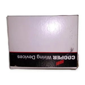 Cooper 1107B-BOX Grounding Duplex Receptacles – actual item, photo 1 of 5