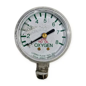 OXYGEN 32 MM ORIFICE 1-8 flow gauge lpm