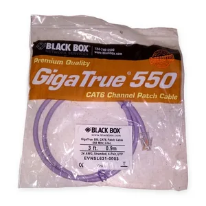 Black Box EVNSL631-0003 550 Cat6 UTP Patch Cable