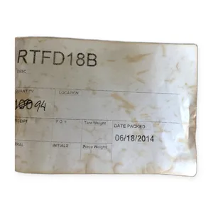 RTFD18B...RT360 Panel Gasket – actual item, photo 1 of 2