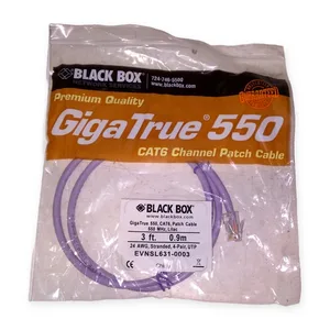 Black Box EVNSL631-0003 Cat6 UTP Stranded Patch Cable