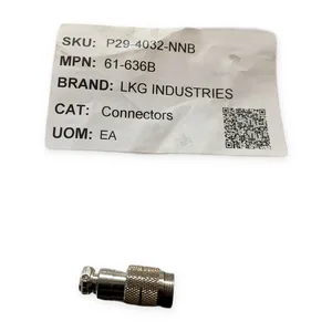 LKG Industries 61-636B In-Line Male Mobile Connector