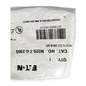 Eaton M22S-T-G-230G Pushbutton