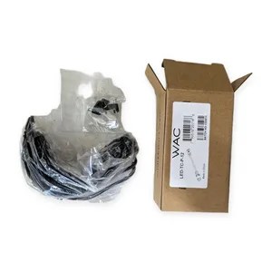 WAC Lighting LED-TC-P-12 Lead Wire Cable Black Connector