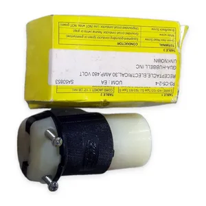 Hubbell R3-C5-2-4 Twist-Lock Female Connector – actual item, photo 1 of 5