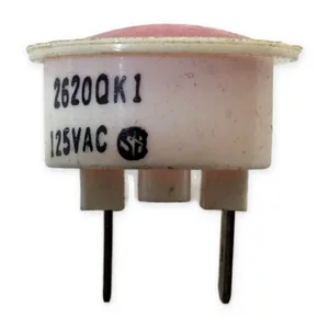 Chicago Miniature 2620QK1 Red Neon Panel Indicator Light