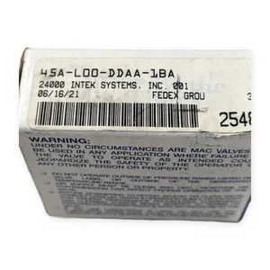 MAC 45A-L00-DDAA-1BA9 Solenoid Air Valve