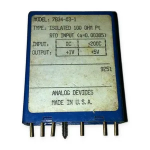Analog Devices 7B34-03-1 100 Ohm Pt RTD Input Module
