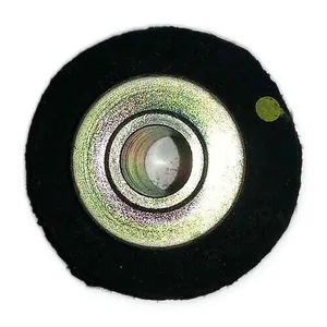 Rubber Roller Wheels 2.75in Diameter Metal Hub Lot of 4 Industrial Equipment