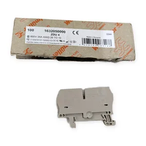 Weidmuller 1632050000 Through DIN Rail Terminal Block