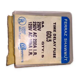 Mersen GDL5 Time Delay Glass Fuse