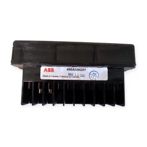 ABB 498A026G01 Test Switch Black Cover Relay