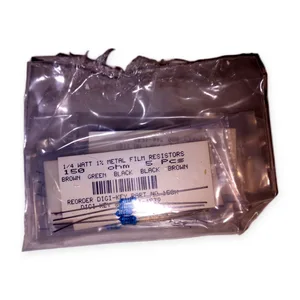 150 Ohm 1/4W 1% Metal Film Resistor Axial Digi-Key 150X Precision LOT OF 50