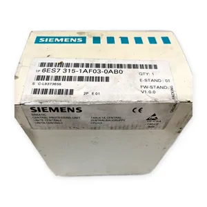Siemens 6ES7315-1AF03-0AB0 Simatic S7-300 CPU 315 PLC