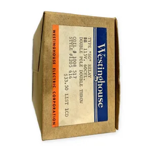 Westinghouse 1205616 ABB Type SG Auxiliary Relay