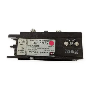 Cutler-Hammer C320TD Ser A1 Time Delay Interlock