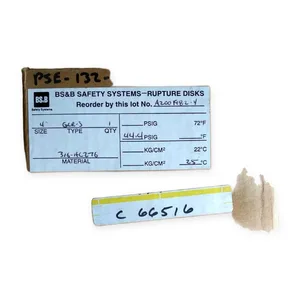 Bs&b A2001982-4 Valve