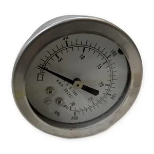 316 S.s. Tube and Socket 0-30PSI 0-200KPA Guage