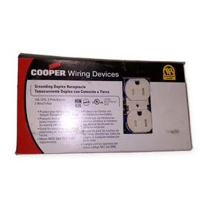 Cooper TR270LA Grounding Duplex Receptacles