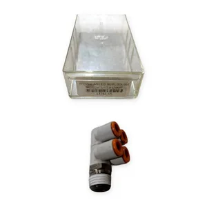 SMC 9/ORDER Double Branch Elbow Tube