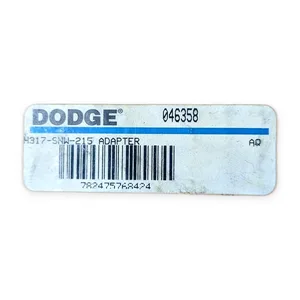 Dodge H317-SNW-215 Adapter