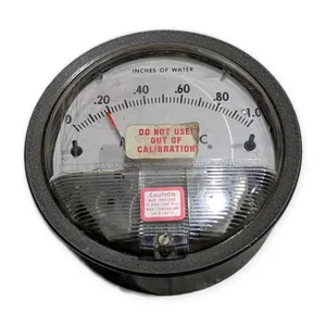 Phenolic Inches of Water 2284 Pressure Gauge