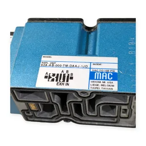 MAC 82A-AB-000-TM-DAAJ-1JD 4 Way 2 Position Solenoid Valve