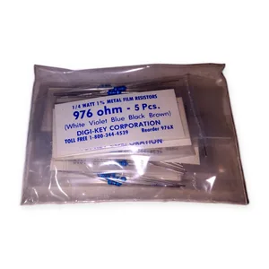 Digi-key 976 Ohm 1% Metal Film Resistor