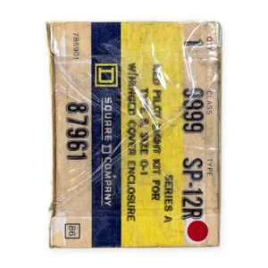 Square D 9999 SP-12R Red Pilot Light