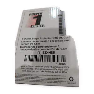 Power First 53XH85 Outlet Strip 6 Outlet