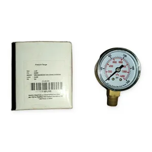 Zoro Select 4FLR9 Pressure Gauge