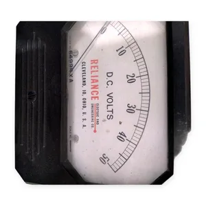 Reliance Electric 64998XA DC Volts Analog Panel Meter