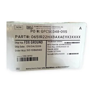 SEL 651R2R405-V3 Recloser Control Relay