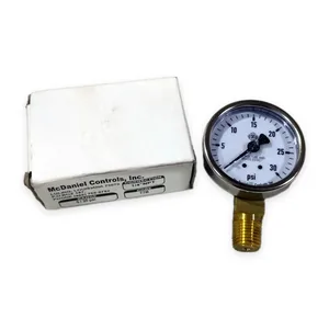 NMeDaniel Controls Y6B-27D2 McDaniel T7B Pressure Gauge