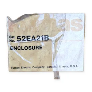 Furnas 52EA21B Enclosure 2 Hole Pushbutton – actual item, photo 1 of 6