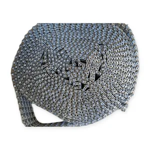 Stainless Steel Chain Conveyor Belt Roll Heavy 5.5" Wide 50' Long Aprox