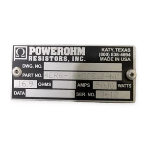 Powerohm 4ER6-18-GCE12-NC Braking Resistor