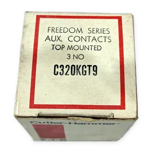 Cutler-Hammer C320KGT9 Freedom Series Auxiliary Contact