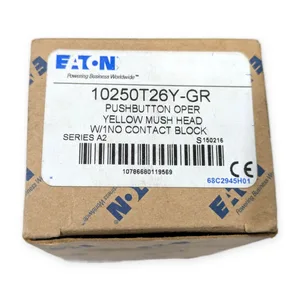 Eaton 10250T26Y-GR Mushroom Head Contact Block