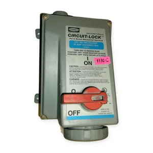 Hubbell HBL530MI9W Pin Sleeve Mechanical Interlock
