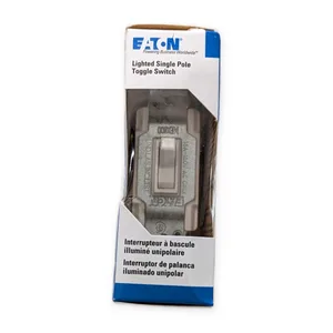 Eaton AC Lighted Toggle Switch