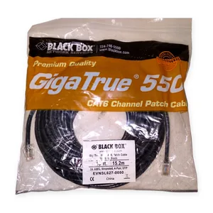 Black Box EVNSL627-0050 550 CAT6 Channel Patch Cable