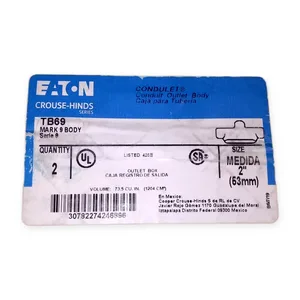 Eaton TB69 Medida '2 Box'