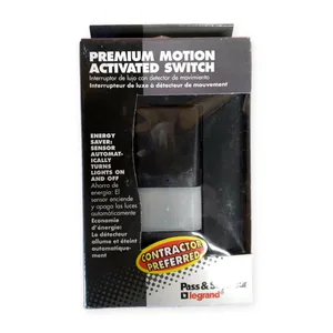 Pass Seymour MCU-BKCC4 Motion Activated Switch