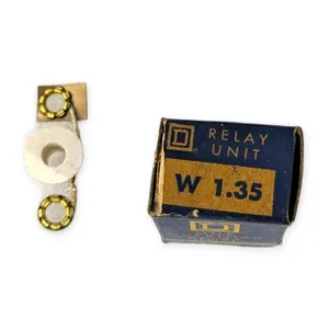 Square D W1.35 Element Unit Motor Starter Coil – actual item, photo 1 of 5