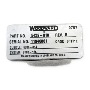 Woodward 5439-010 Electronic Control Module