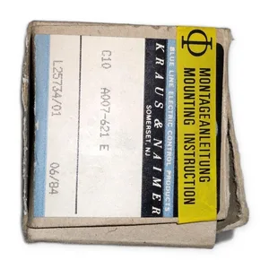 Kraus Naimer C10 A007-621 Voltmeter Selector Switch