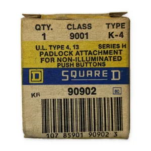 Square D K-4 Class 9001 Push Button – actual item, photo 1 of 2