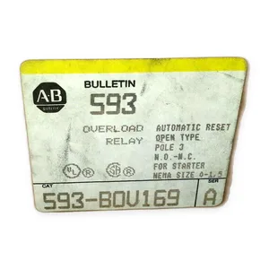 Allen-Bradley 593-B0V169 Overload Relay